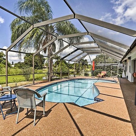 Pet-Friendly Fort Myers Home With Patio And Grill! North Fort Myers Dış mekan fotoğraf