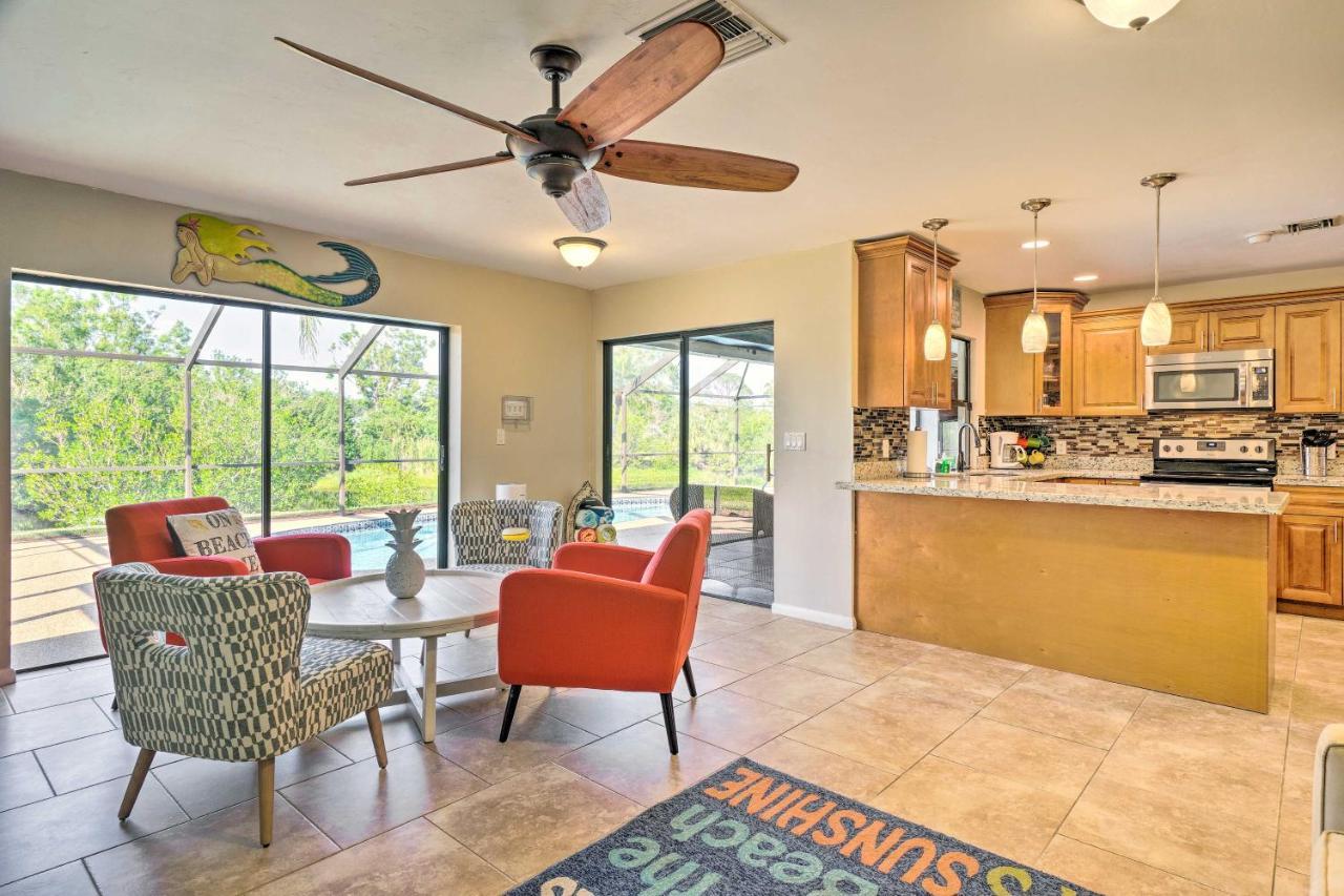 Pet-Friendly Fort Myers Home With Patio And Grill! North Fort Myers Dış mekan fotoğraf