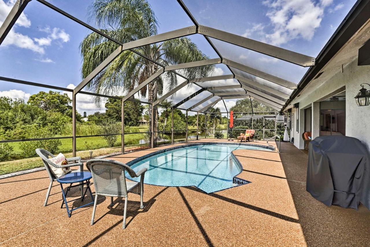 Pet-Friendly Fort Myers Home With Patio And Grill! North Fort Myers Dış mekan fotoğraf