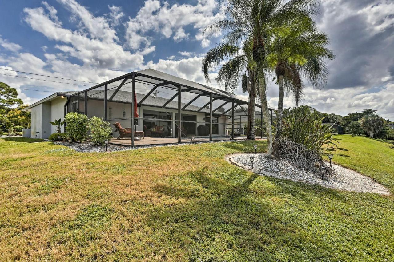 Pet-Friendly Fort Myers Home With Patio And Grill! North Fort Myers Dış mekan fotoğraf