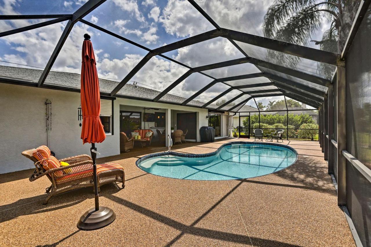 Pet-Friendly Fort Myers Home With Patio And Grill! North Fort Myers Dış mekan fotoğraf